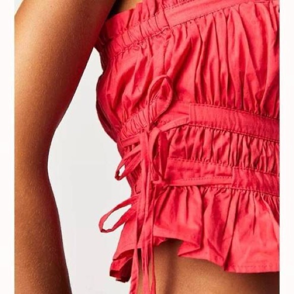 Free People Gabi Tube Top in Pink - Picture 2 of 7